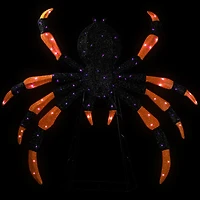 Northlight 4.5" Led Lighted Spider Halloween Yard Art