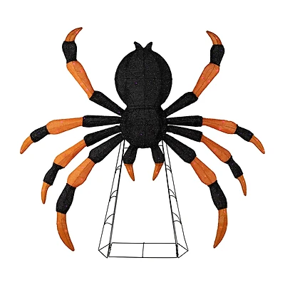 Northlight 4.5" Led Lighted Spider Halloween Yard Art