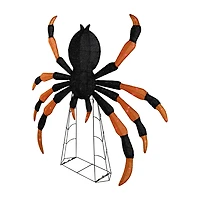 Northlight 4.5" Led Lighted Spider Halloween Yard Art