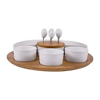 Picnic Time Wood Serving Set