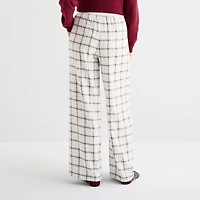 Arizona Womens Juniors Flannel Pajama Pants