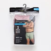 Shaquille O'Neal XLG™ Activated Cooling Mens Big and Tall 3 Pack Boxer Briefs 358820