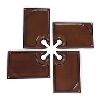 Picnic Time Wood Appetizer Plate
