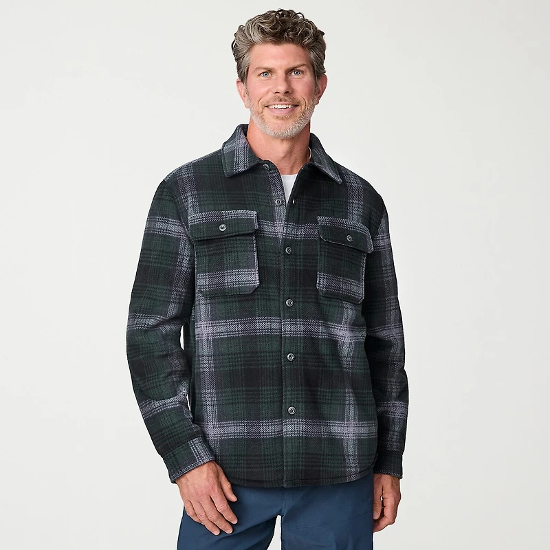 Free Country Mens Fleece Lightweight Jacket