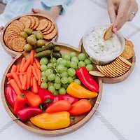 Picnic Time 3-pc. Wood Serving Tray