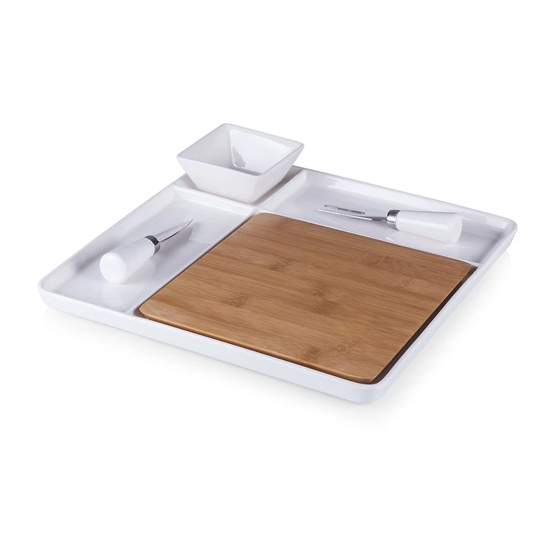 Picnic Time Wood Serving Set
