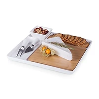 Picnic Time Wood Serving Set