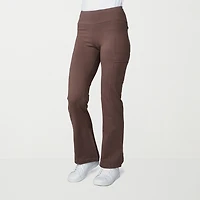 Free Country Womens Wide Leg High Rise Active Pull-On Pant