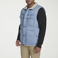 Levi's® Mens Denim Midweight Big and Tall Quilted Vest