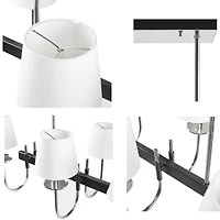 Hampton Hill Fairmount 8-Light Chandelier