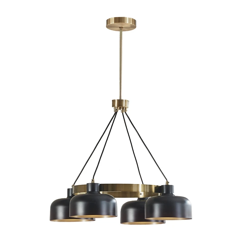 INK+IVY Abbott 4-Light Chandelier
