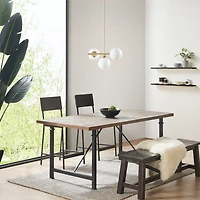 INK+IVY Aurelia 3-Light Chandelier