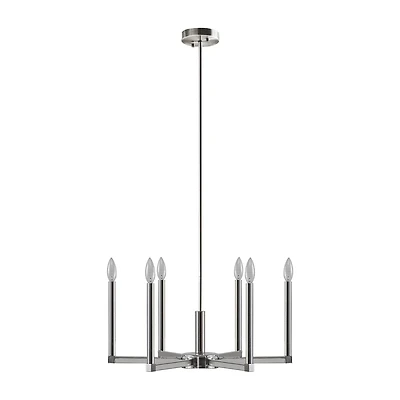 INK+IVY Renzetti 6-Light Candelabra Chandelier