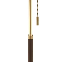 INK+IVY Bromley Two Tone Pull-Chain Metal Table Lamp