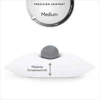 Martha Stewart Down 2 Pack Medium/Firm Bed Pillow