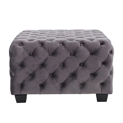 Jaymee Tufted Ottoman