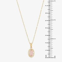Our Lady Of Guadalupe / Nuestra Senora De Guadalupe Womens 14K Gold 14 Inch Pendant Necklace