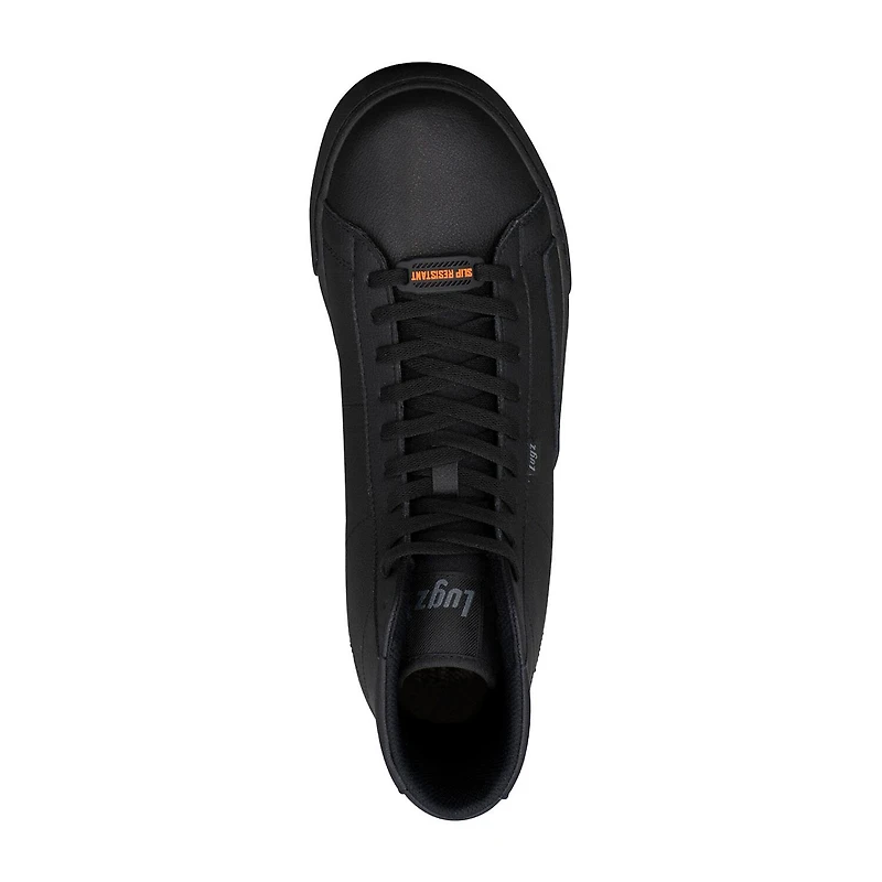 Lugz Drop Hi Slip Resistant Mens Round Closed Toe Work Shoes