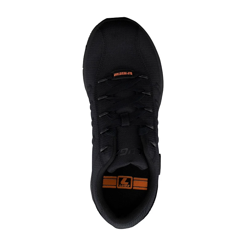Lugz Grapple Slip Resistant Mens Round Closed Toe Work Shoes