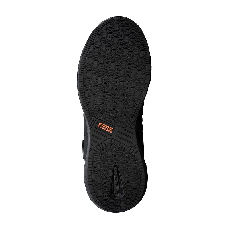 Lugz Grapple Slip Resistant Mens Round Closed Toe Work Shoes