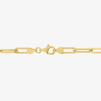 Diamond Addiction (G-H / I1-I2) Womens 1/2 CT. T.W. Lab Grown White Diamond 14K Gold Over Silver Sterling Silver Paperclip 18 Inch Pendant Necklace