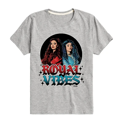 Big Kid Girls Crew Neck Short Sleeve Descendants T-Shirt