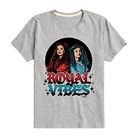 Big Kid Girls Crew Neck Short Sleeve Descendants T-Shirt