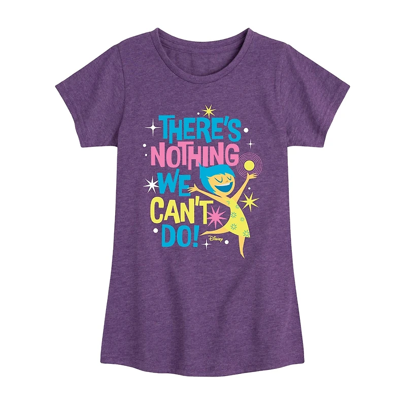 Big Kid Girls Crew Neck Short Sleeve Inside Out T-Shirt