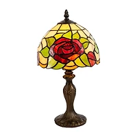 Dale Tiffany Flora Rose Desk Lamp