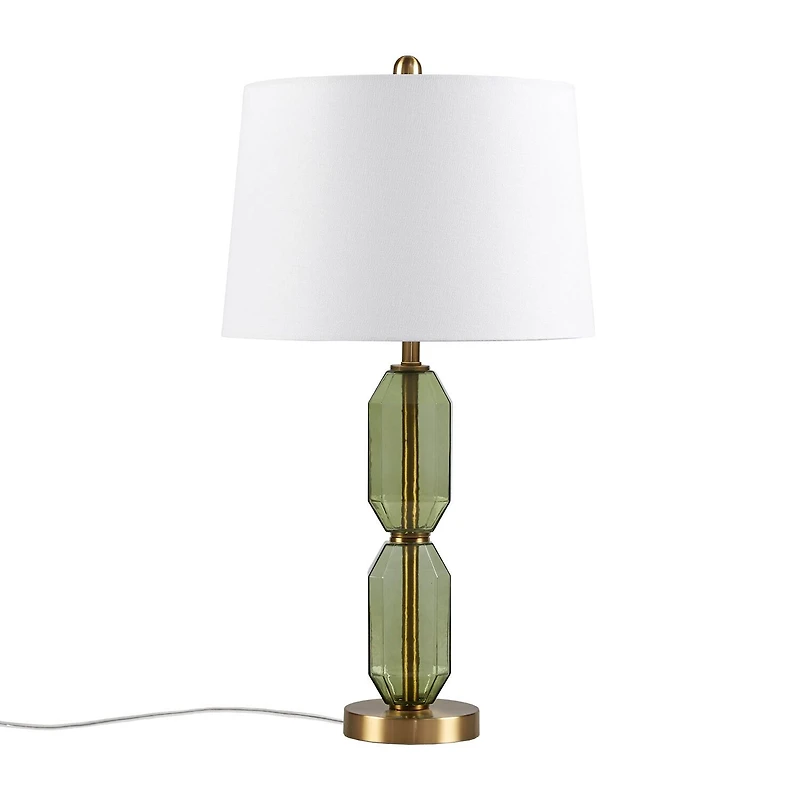 510 Design 26.5" Zirconia Faceted Glass Table Lamp