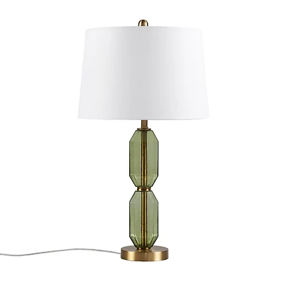 510 Design 26.5" Zirconia Faceted Glass Table Lamp