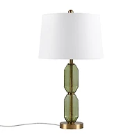 510 Design 26.5" Zirconia Faceted Glass Table Lamp