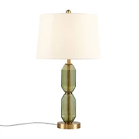 510 Design 26.5" Zirconia Faceted Glass Table Lamp