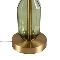 510 Design 26.5" Zirconia Faceted Glass Table Lamp