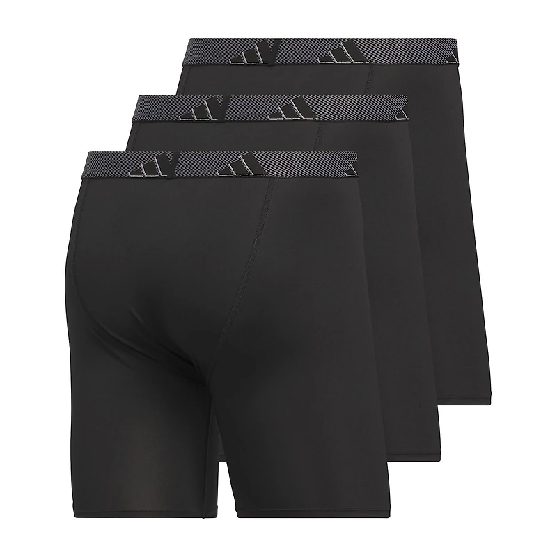adidas Performance Microfiber Mens Big and Tall 3 Pack Boxer Briefs 5158597