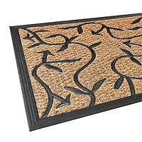 Achim Flora Natural Coir 18"X30" Doormat