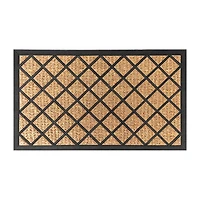 Achim Milly Natural Coir 18"X30" Doormat