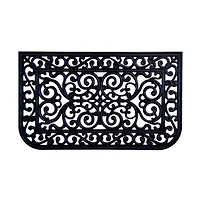 Achim Tuscany Wrought Iron Rubber 18"X30" Doormat