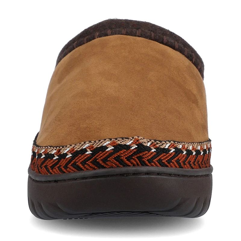 Vance Co Mens Round Closed Toe Slip-On Shoe