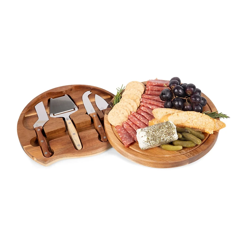 Picnic Time 4-pc. Wood Cheese Board Set