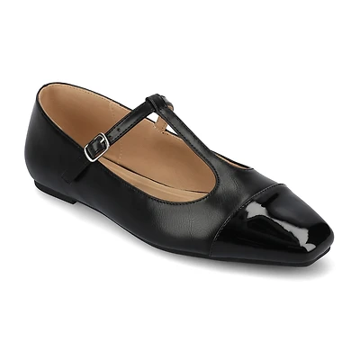 Journee Collection Theah Womens Cap Closed Toe Mary Jane Shoes