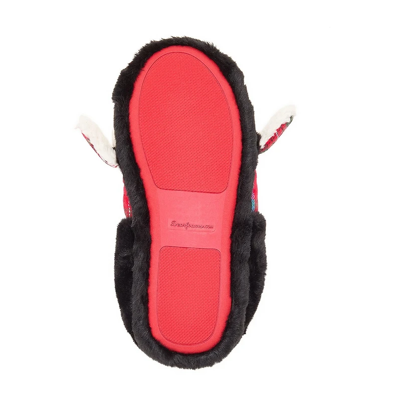 Dearfoams Adult Closed Back Unisex Memory Foam Slip-On Slippers