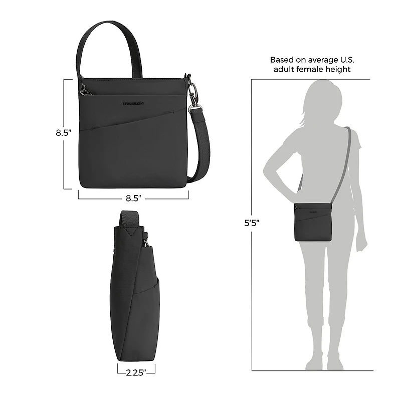 Travelon Anti-Theft Roam Small Crossbody