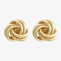14K Gold Love Knot Earrings