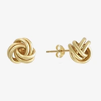 14K Gold Love Knot Earrings