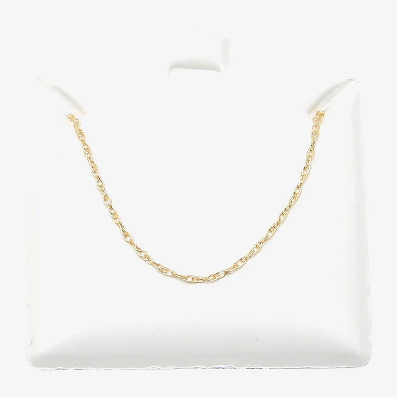 10K Gold Birthstone Babies Chain Necklace