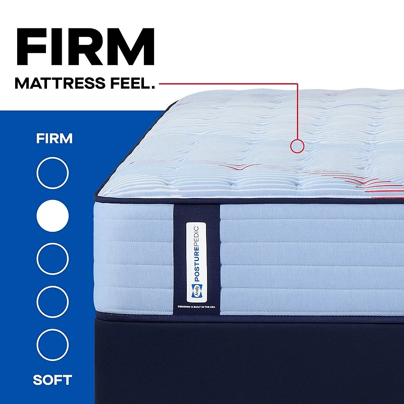 Sealy Posturepedic Greer 13" Firm Tight Top - Mattress Only