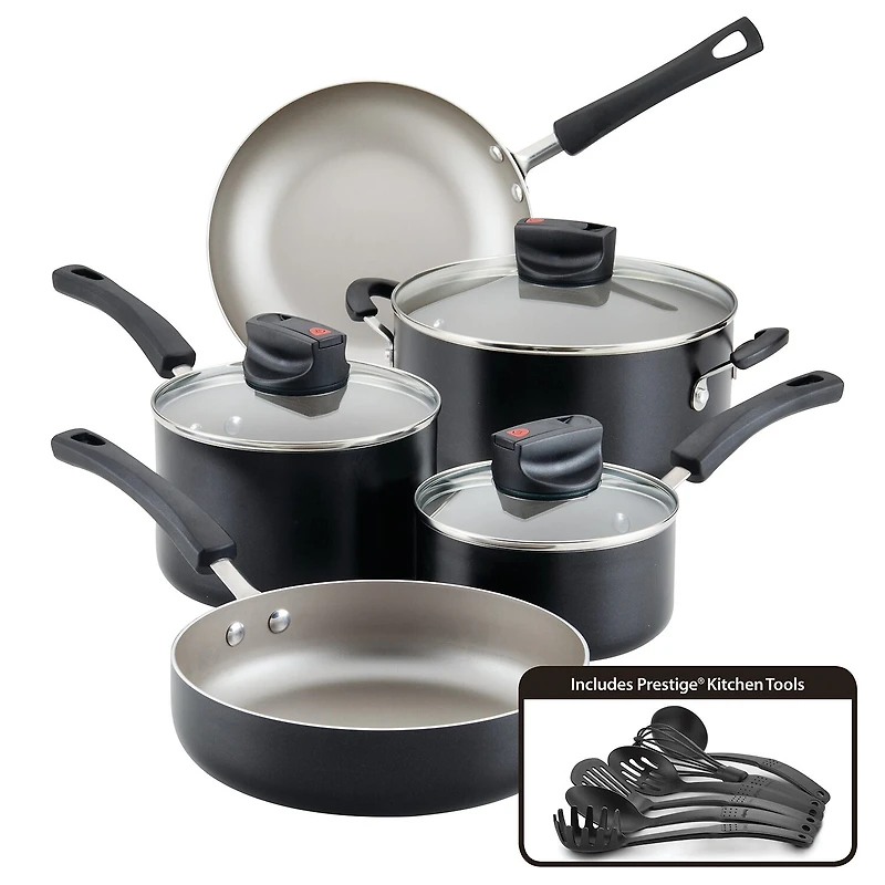 Farberware Smart Control 14-pc. Non-Stick Cookware Set