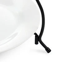Elama 3-Tier Porcelain Tiered Server