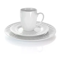 Elama 18-pc. Porcelain Dinnerware Set